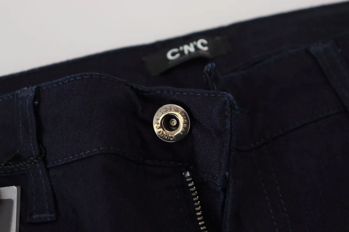 Costume National  Low Waist Skinny Women blue Women's Jeans
