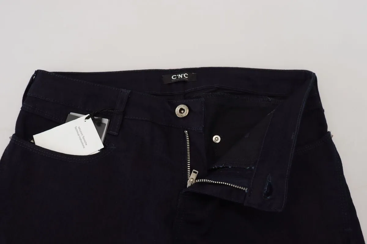 Costume National  Low Waist Skinny Women blue Women's Jeans