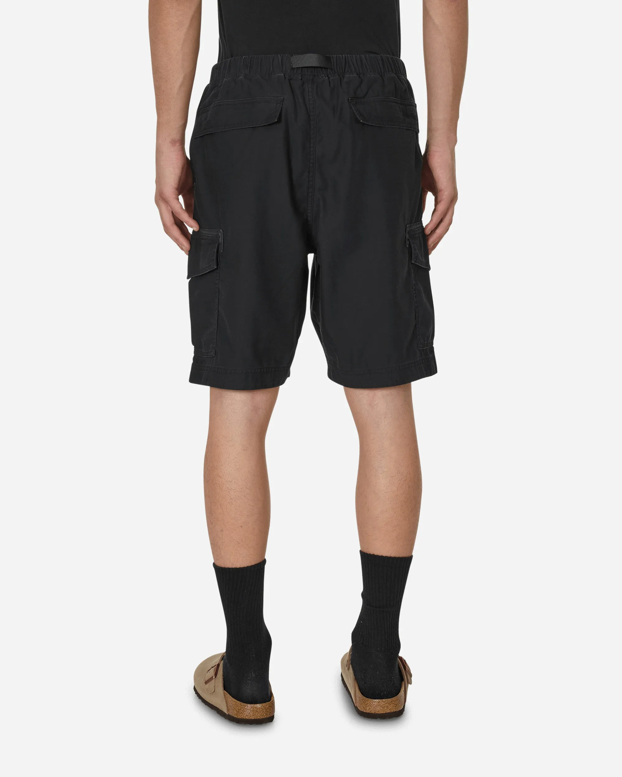 Cotton Cargo Shorts Black