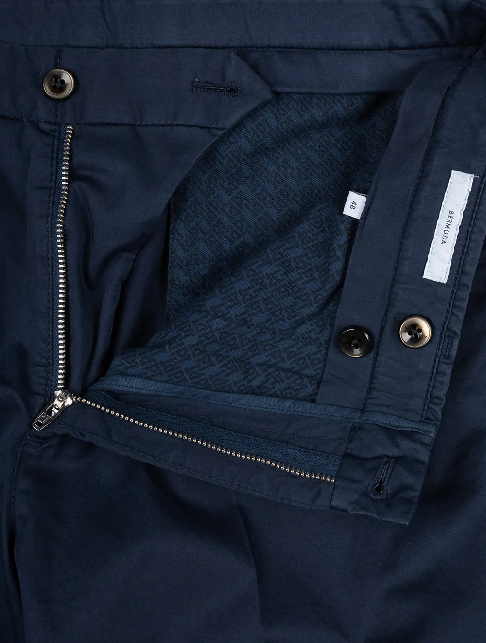 Cotton Shorts Navy