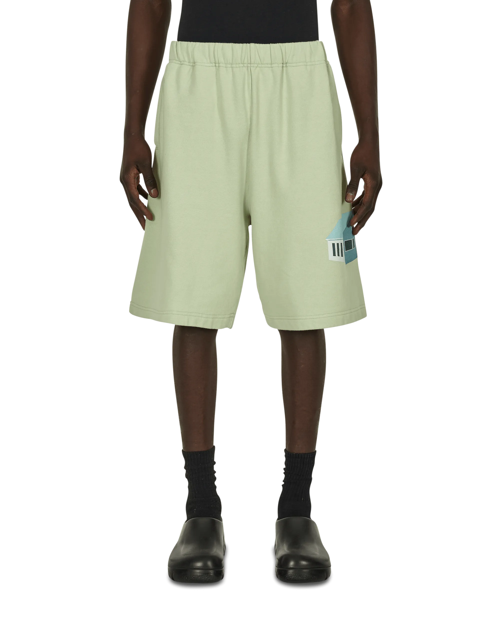 Cotton Sweatshorts Green