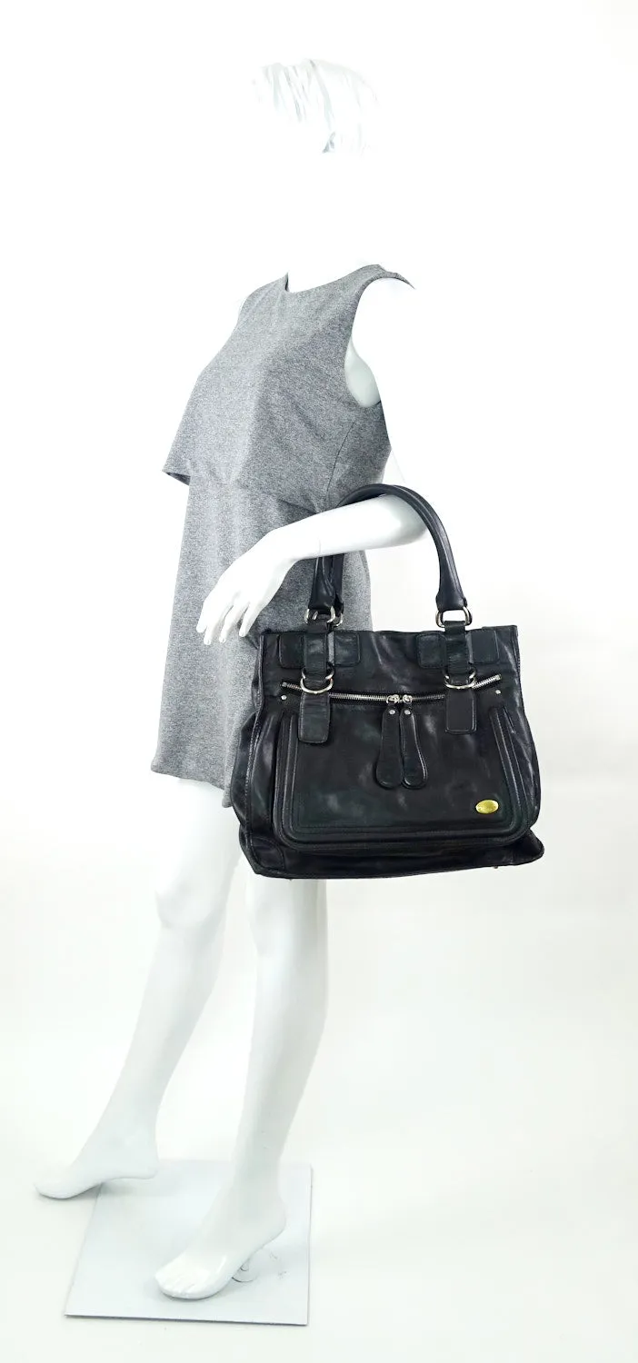 Crushed Leather Large Shoulder Bag Bags_Chloé
