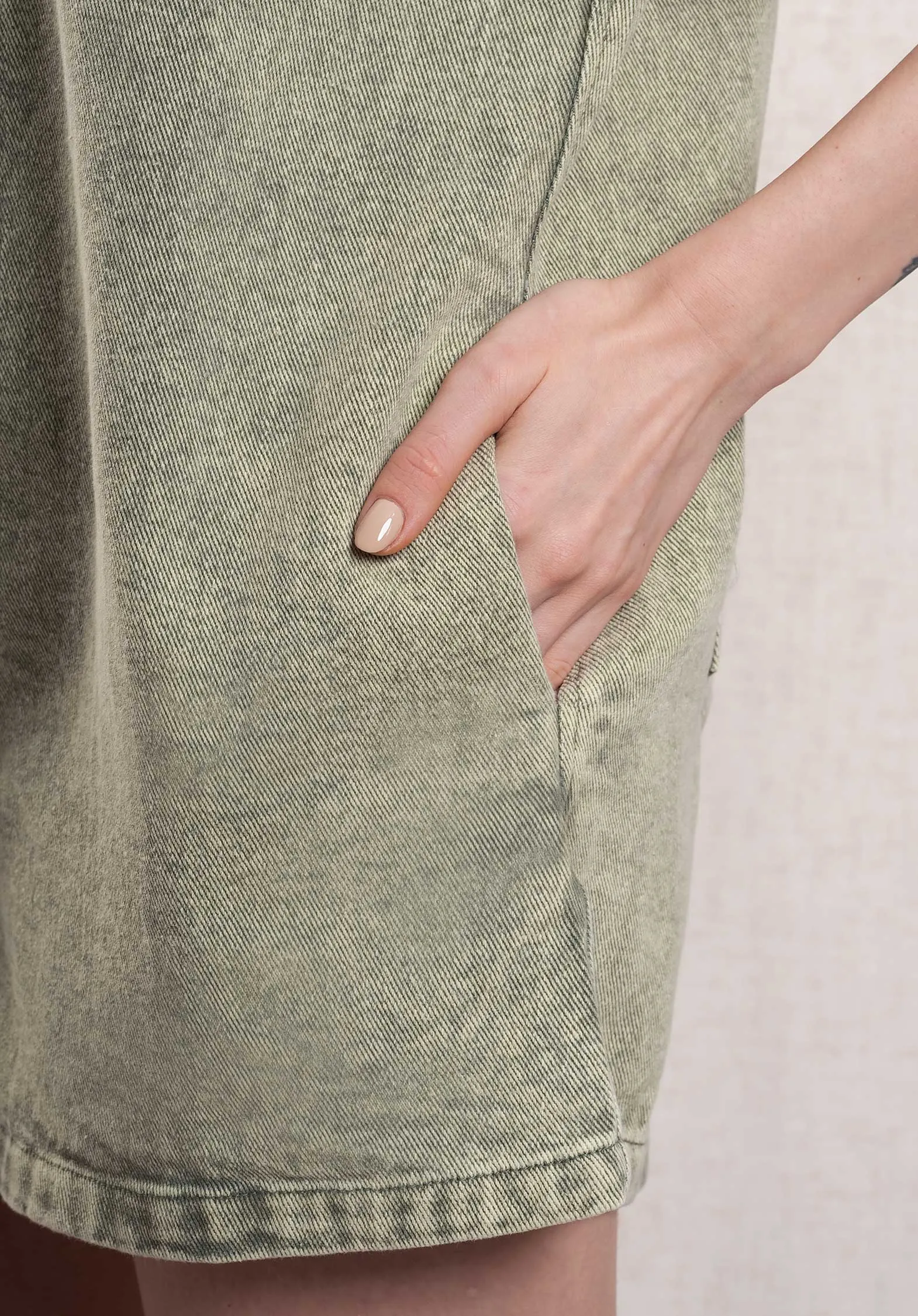 Denim Shirt Sc157 Vert