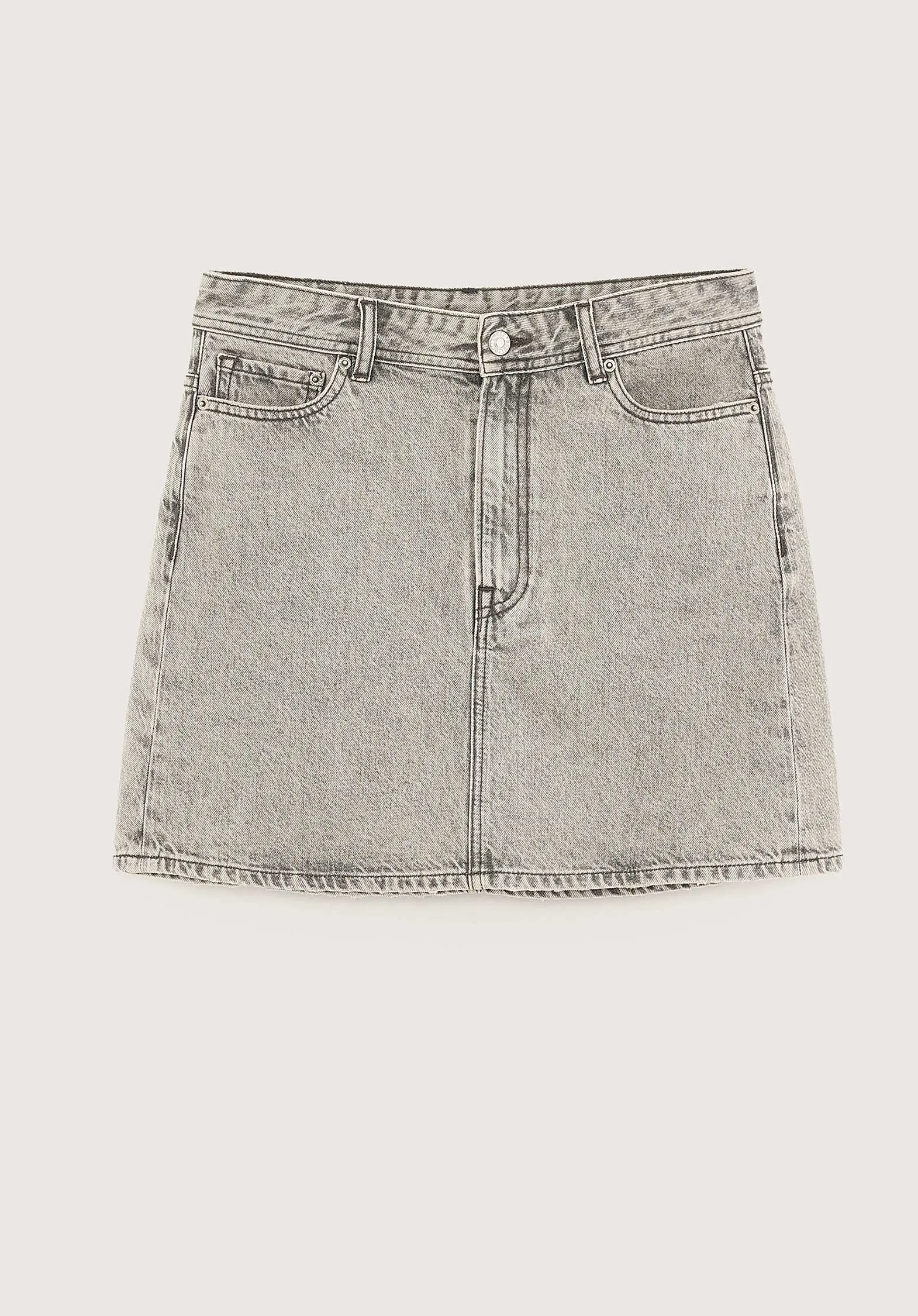 Denim Skirt Bw251263 Pipa51 D0521 Used-Grey