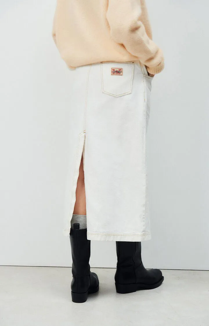 Denim Skirt Joz13a Off-White