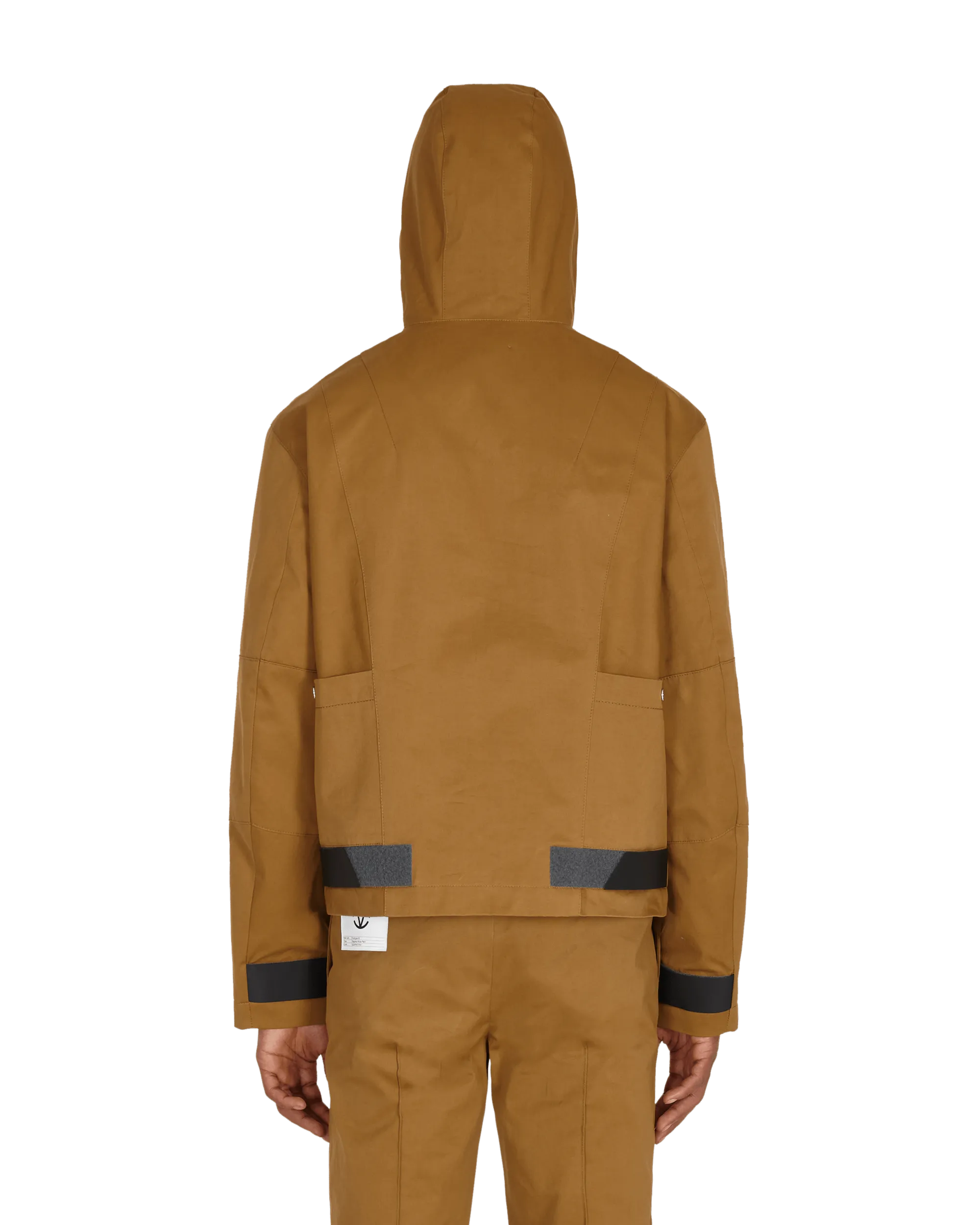 Diagonal Yuma Anorak Brown