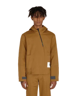 Diagonal Yuma Anorak Brown