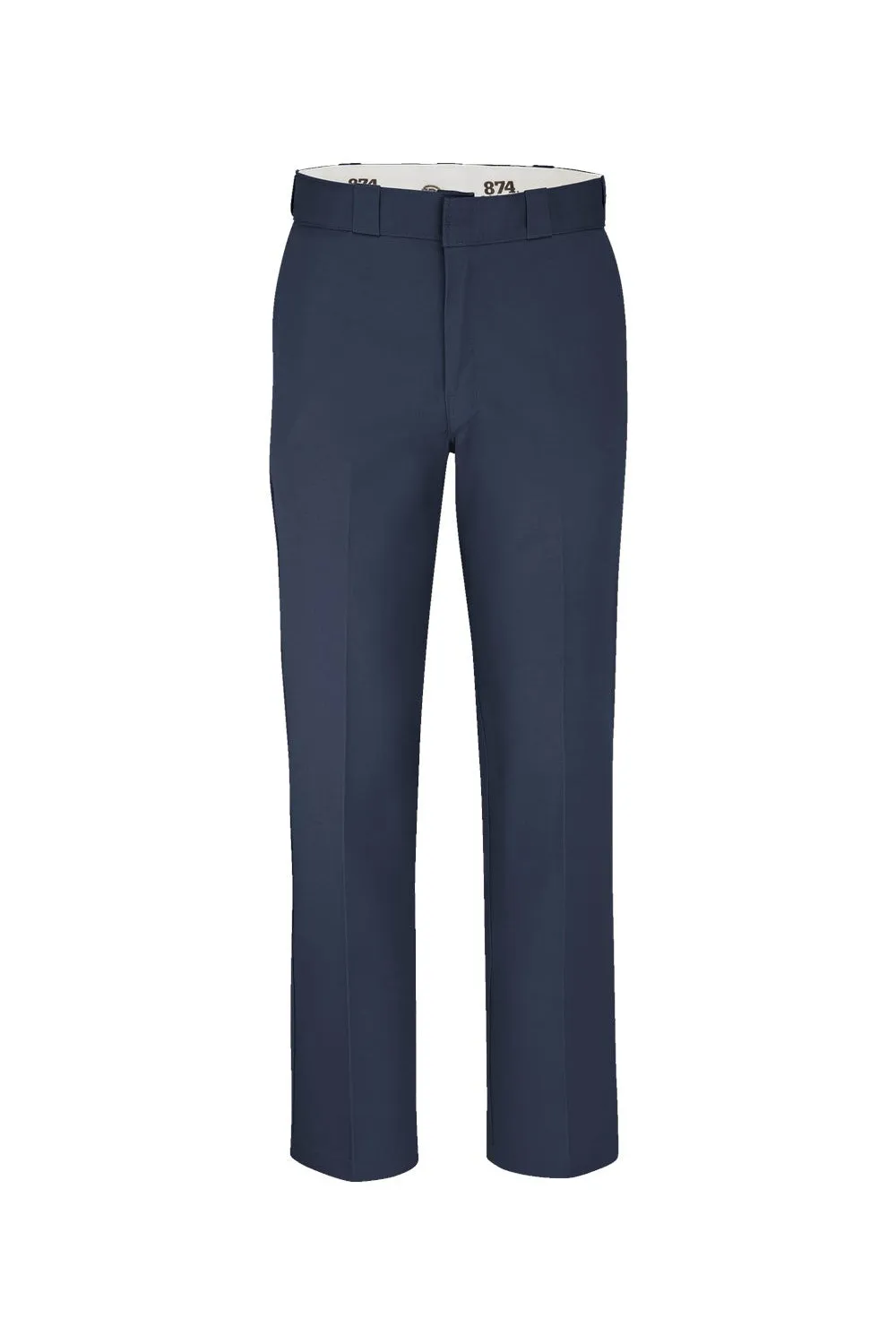 Dickies Mens Stain Resistant Work Pants w/ Pockets - Dark Navy Blue