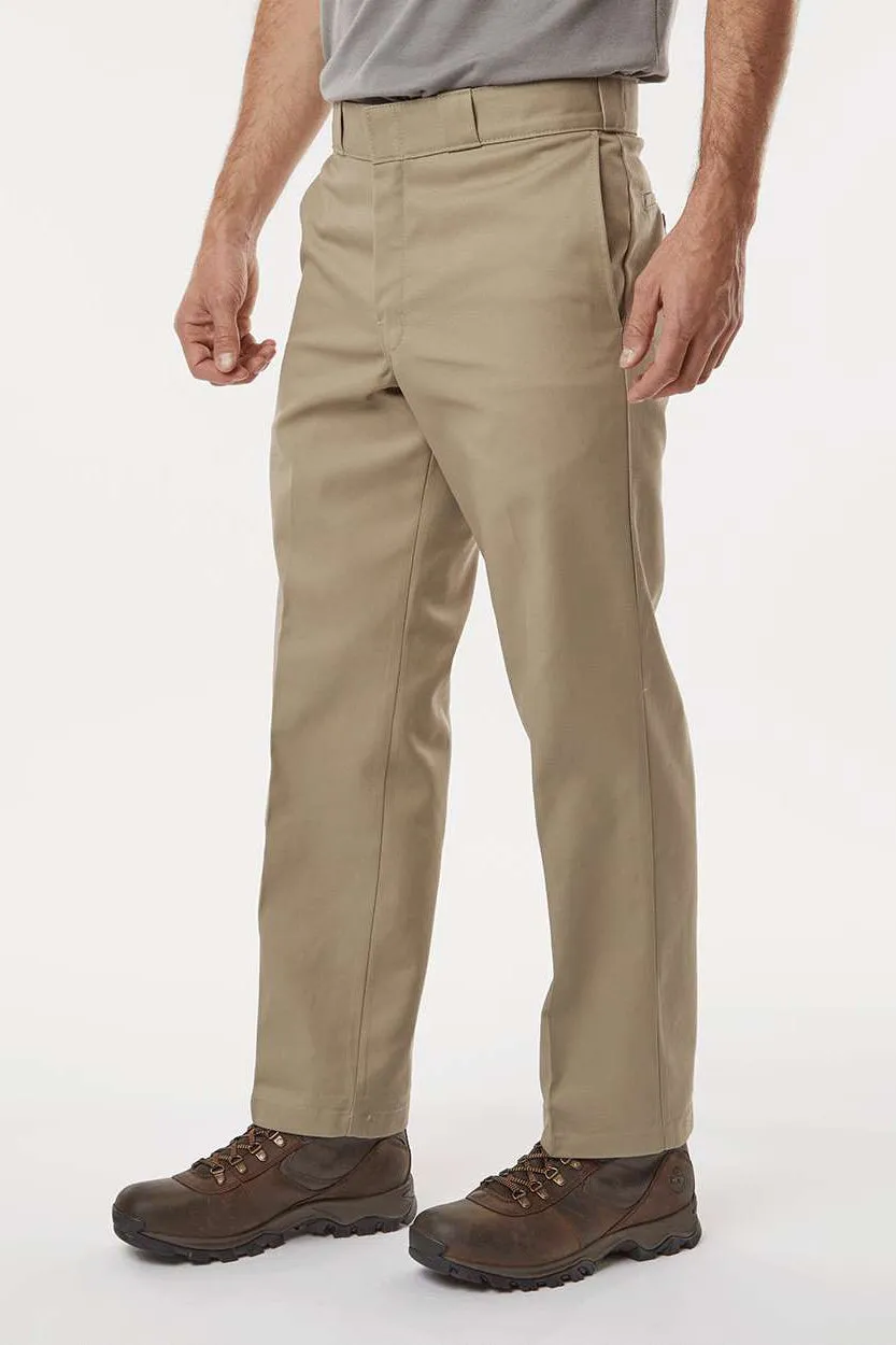 Dickies Mens Stain Resistant Work Pants w/ Pockets - Desert Sand