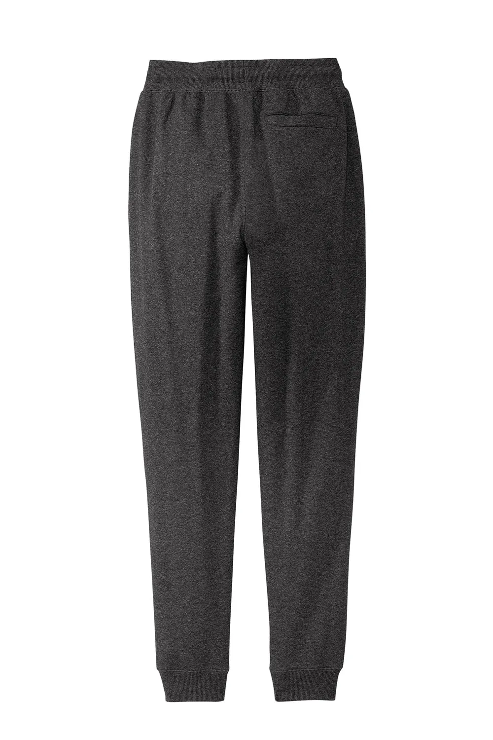 District Mens Re-Fleece Jogger Sweatpants w/ Pockets - Heather Charcoal Grey