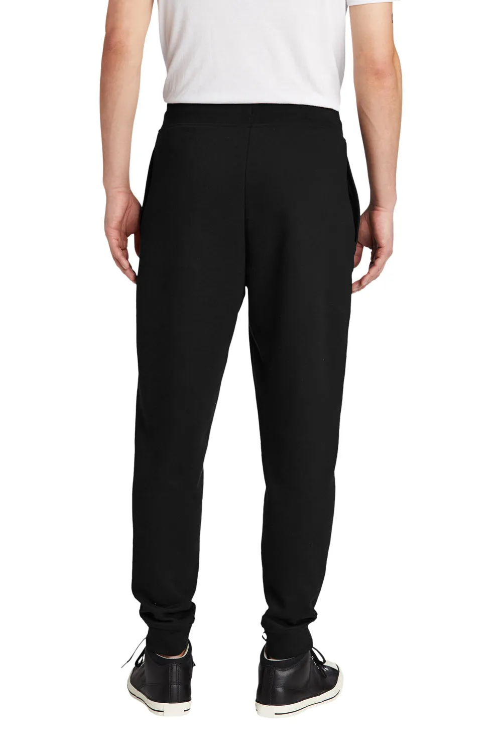 District Mens V.I.T. Fleece Jogger Sweatpants w/ Pockets - Black