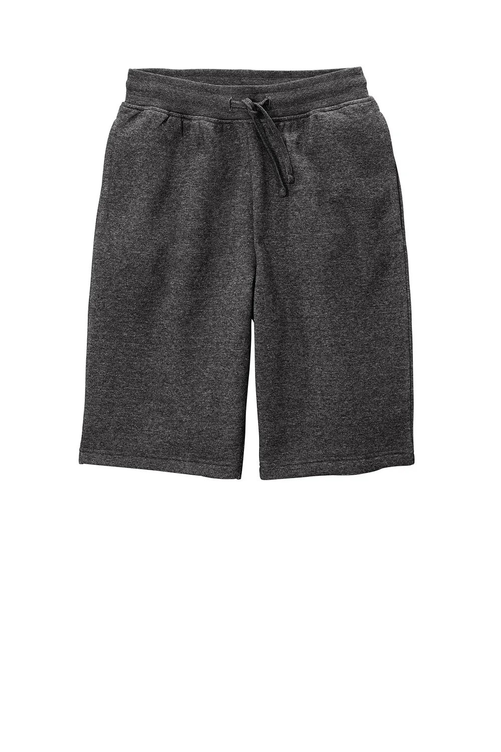 District Mens V.I.T. Fleece Shorts w/ Pockets - Heather Charcoal Grey