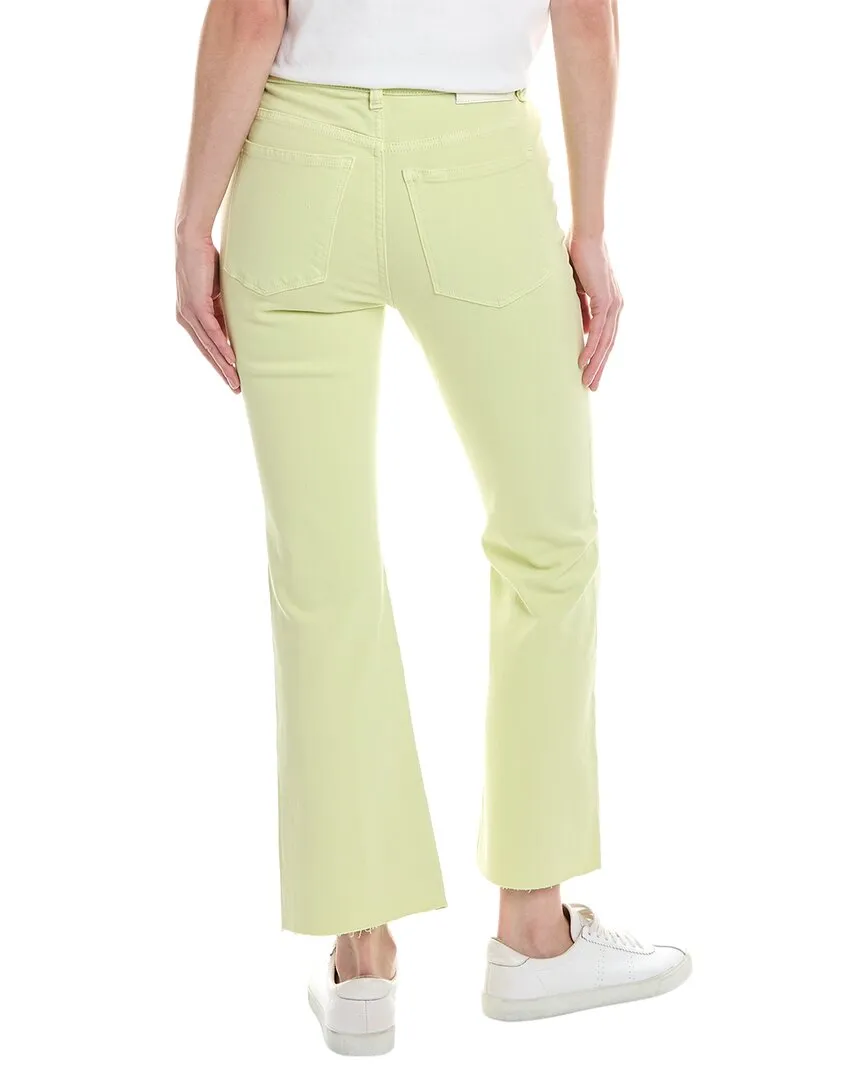 DL1961 Bridget Boot High-Rise Lt Limeade Instasculpt Crop Jean