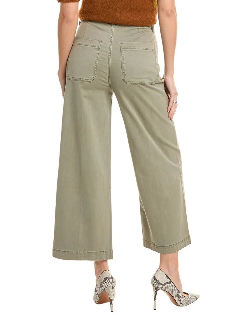 DL1961 Hepburn Alpine Green Wide Leg Jean
