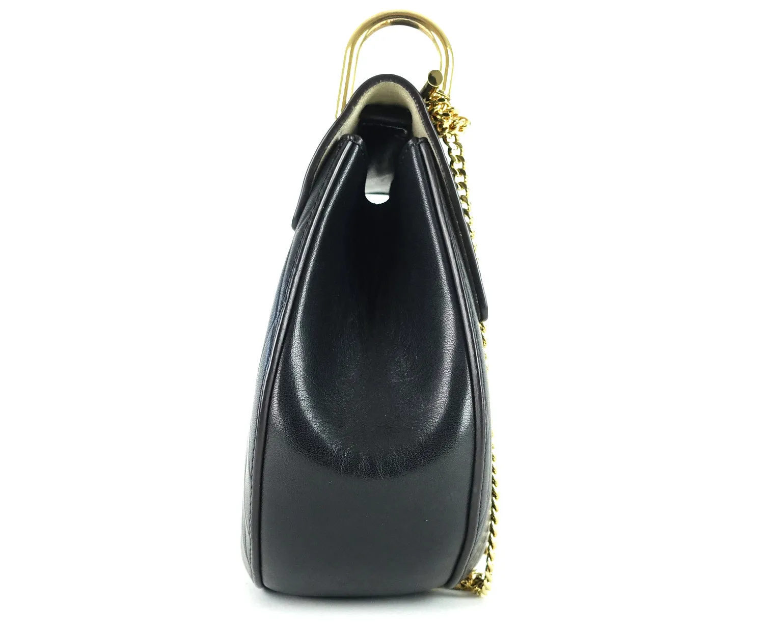Drew Embossed Calfskin Leather Small Shoulder Bag Bags_Chloé