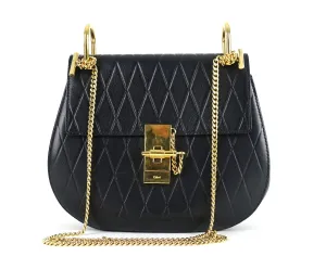 Drew Embossed Calfskin Leather Small Shoulder Bag Bags_Chloé