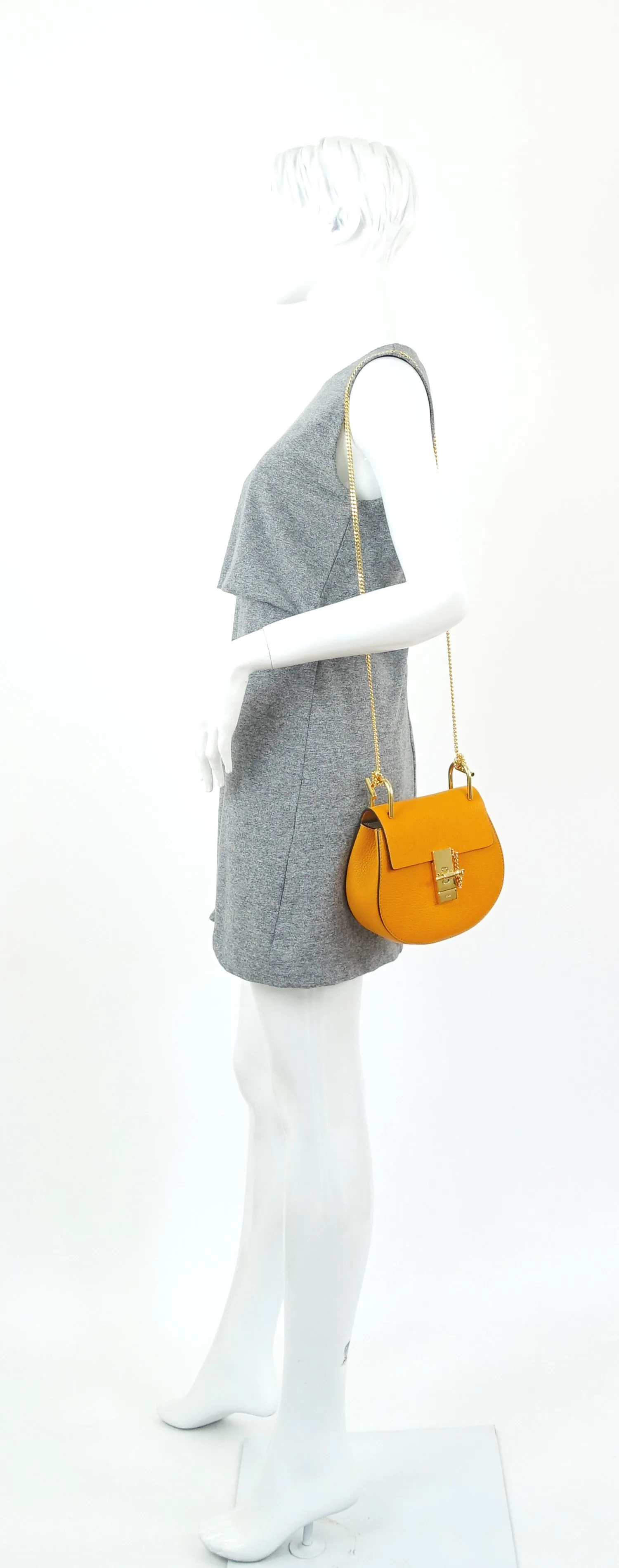 Drew Lambskin Leather Mini Shoulder Bag Bags_Chloé