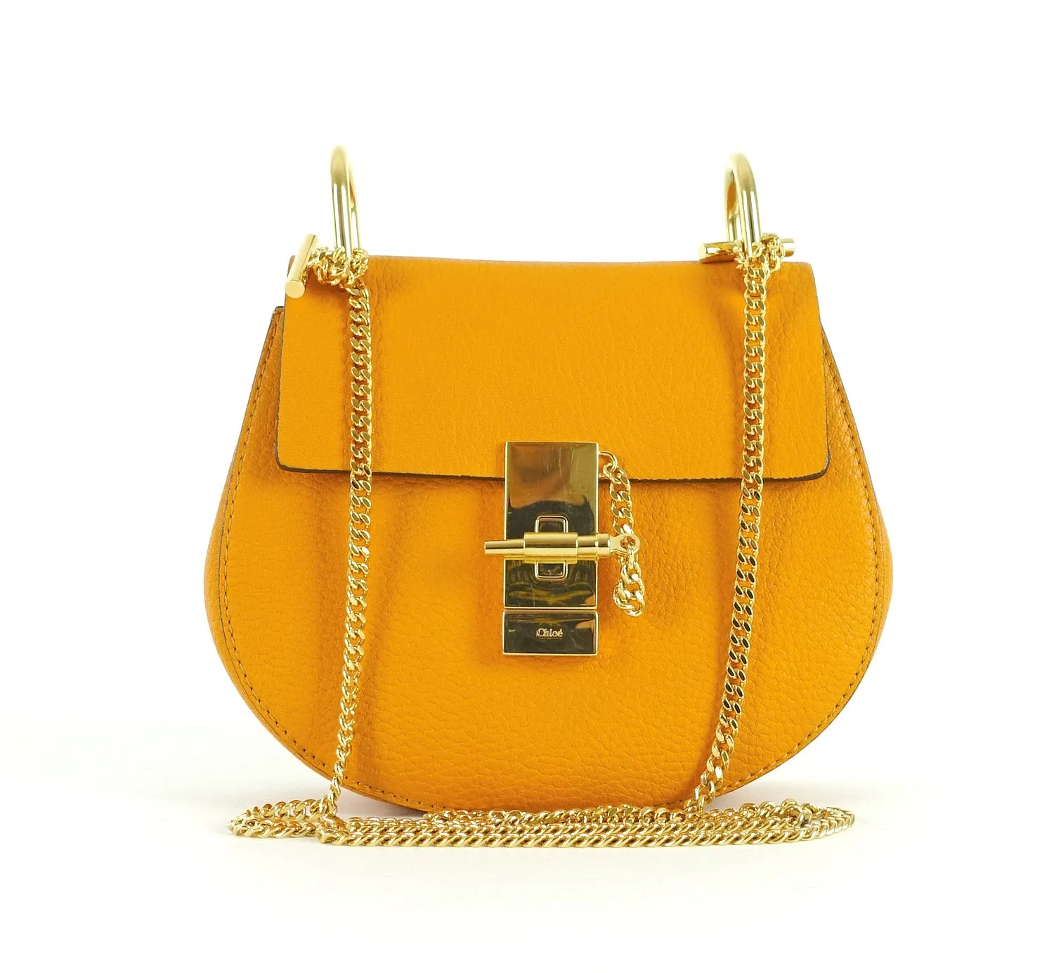 Drew Lambskin Leather Mini Shoulder Bag Bags_Chloé