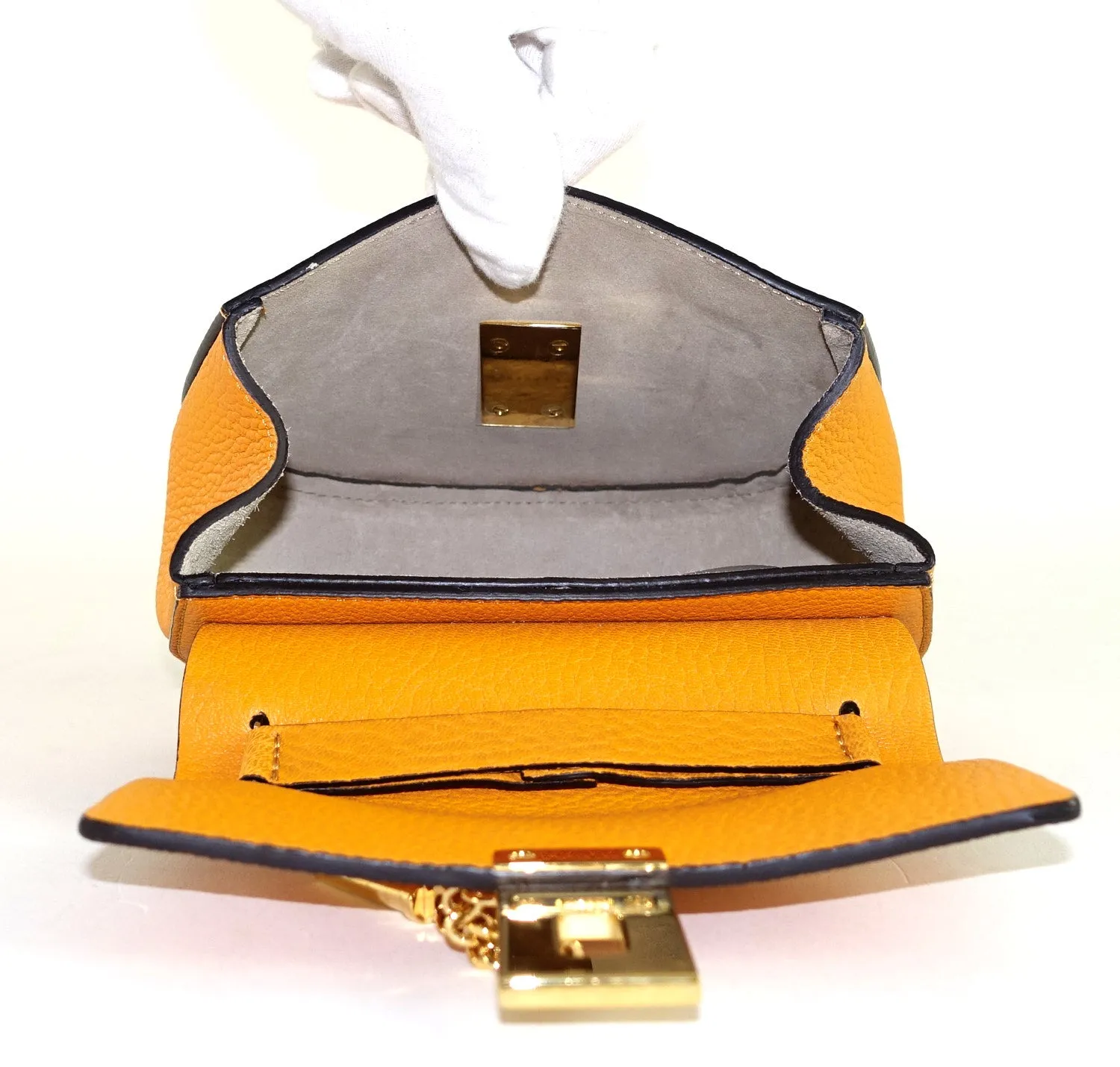 Drew Lambskin Leather Mini Shoulder Bag Bags_Chloé