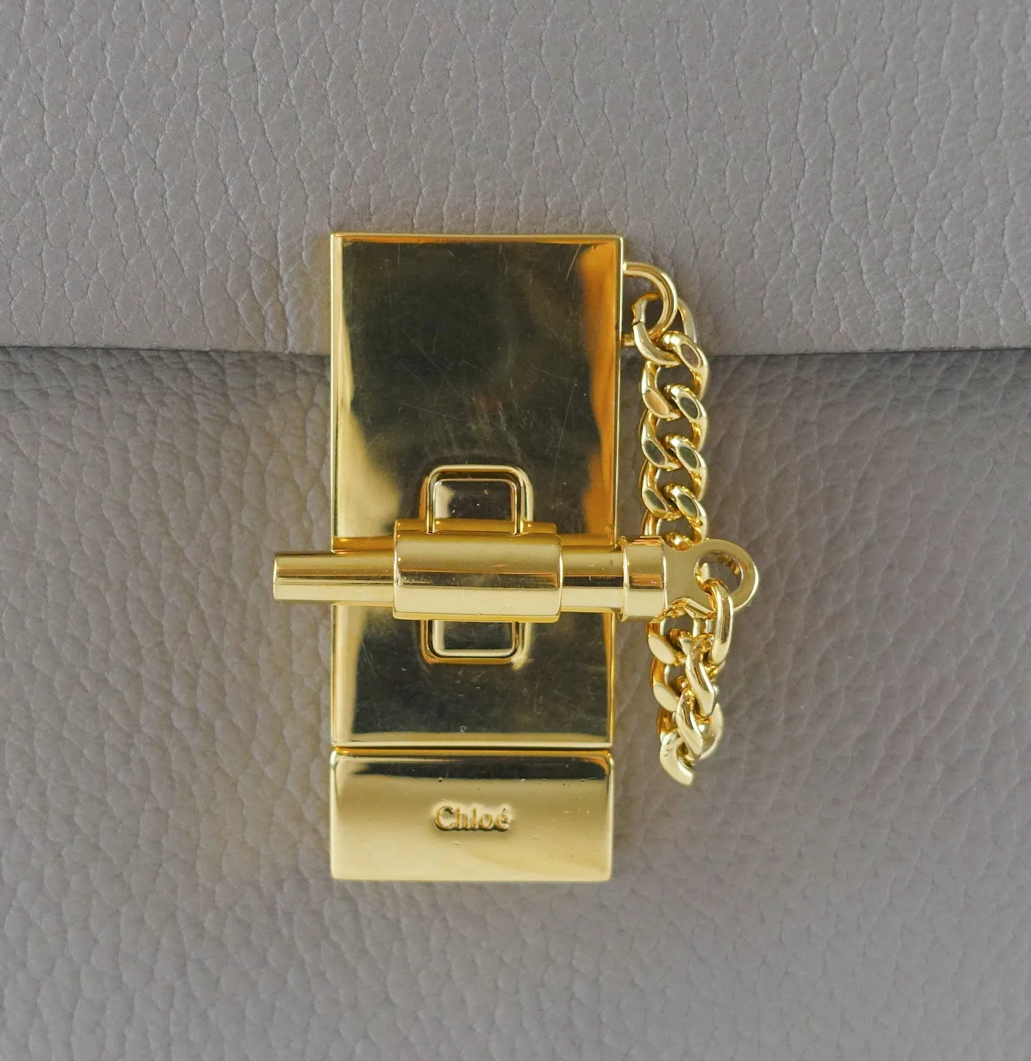 Drew Lambskin Leather Shoulder Bag Bags_Chloé
