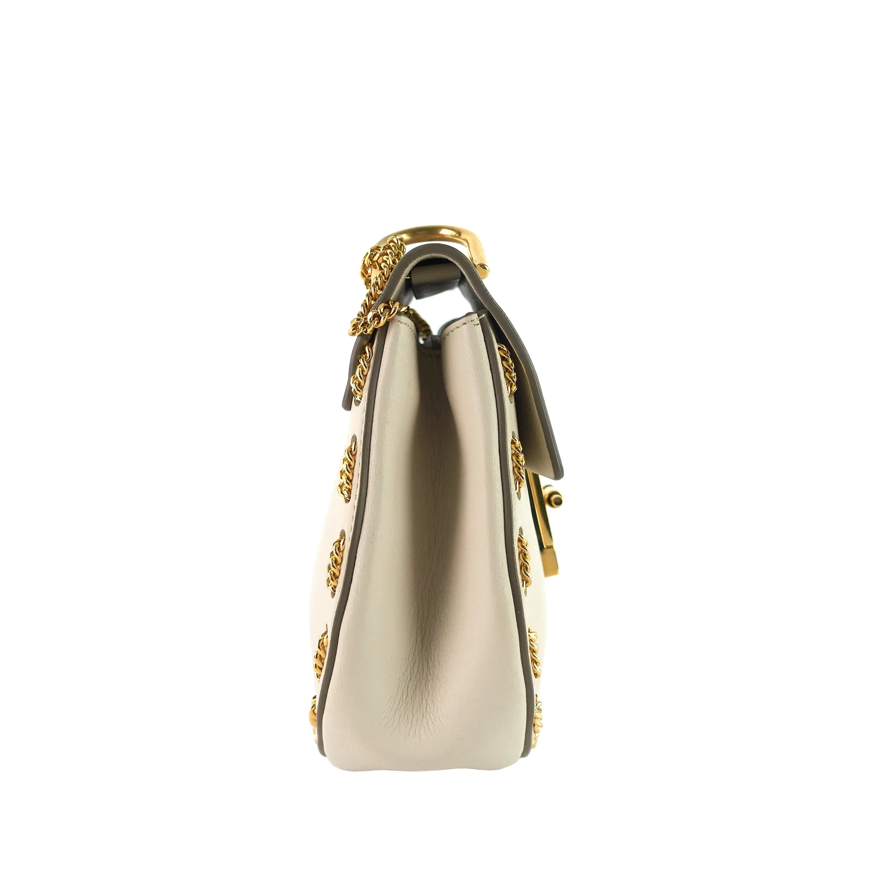Drew Small Embellished Calfskin Leather Bag Bags_Chloé