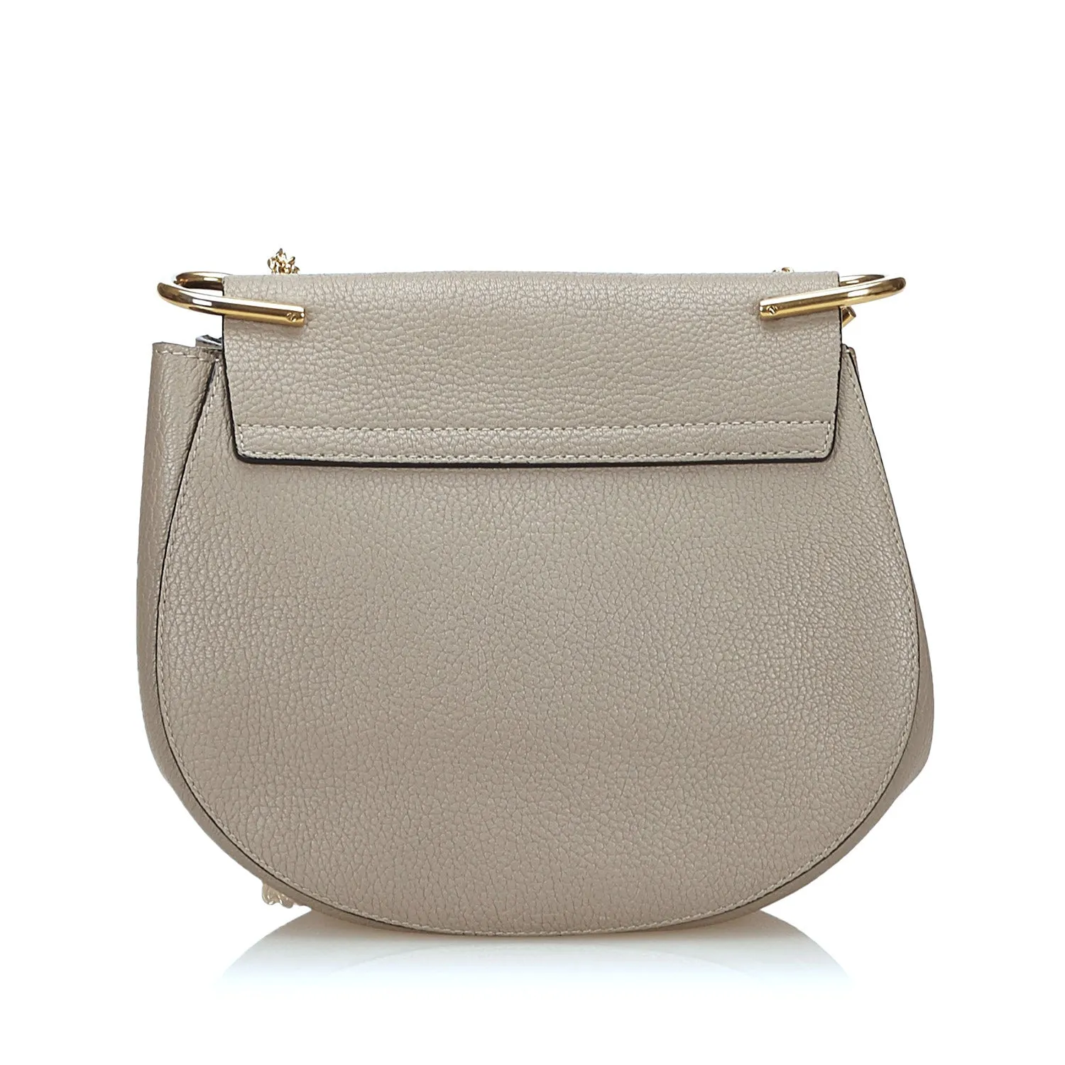 Drew Textured Lambskin Leather Shoulder Bag Bags_Chloé