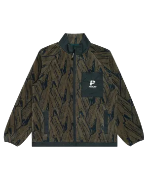 Duke Full Zip Fleece Jacket in Olive Green
