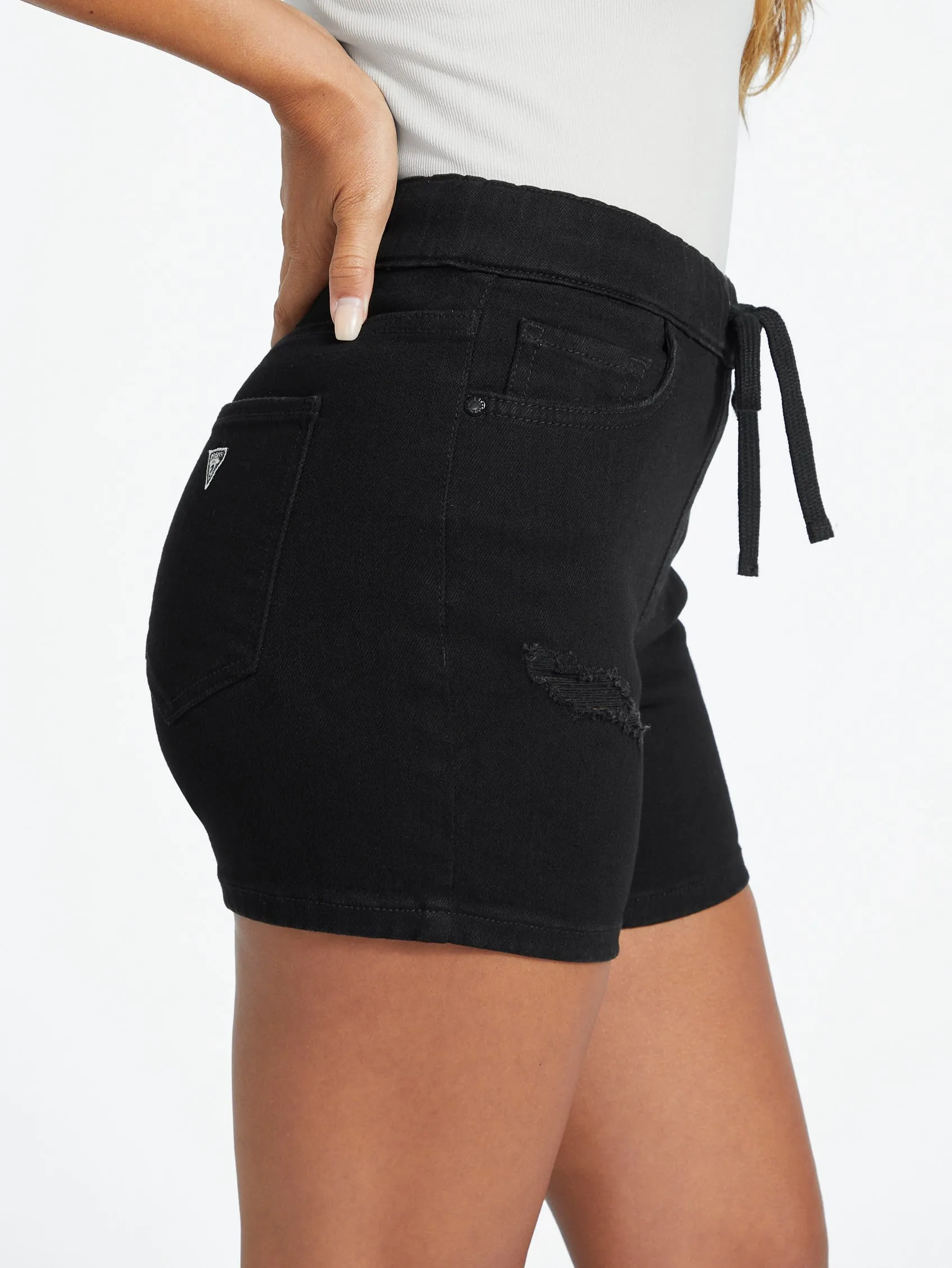 Eco Anya Mid-Rise Jogger Shorts