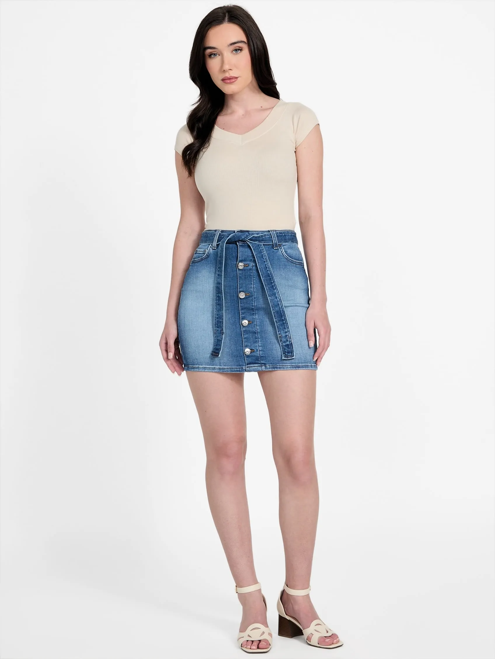 Eco Polina Denim Skirt