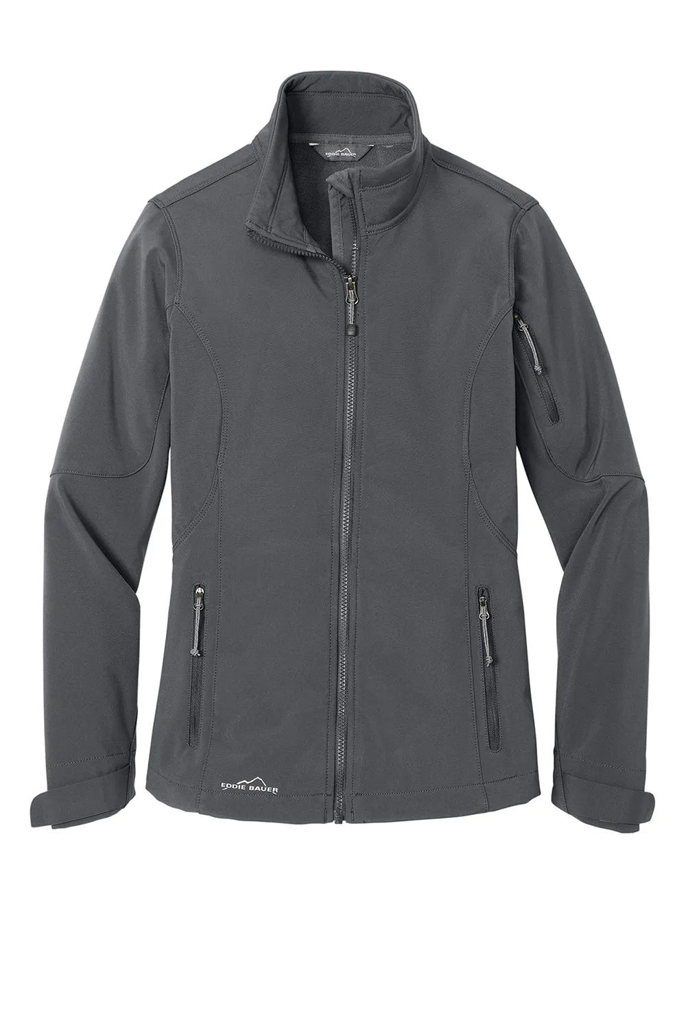 Eddie Bauer Womens Water Resistant Full Zip Jacket - Steel Grey