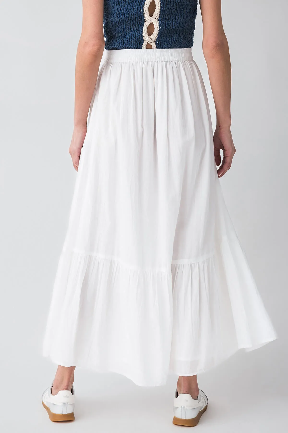 Elan Tiered Maxi Skirt