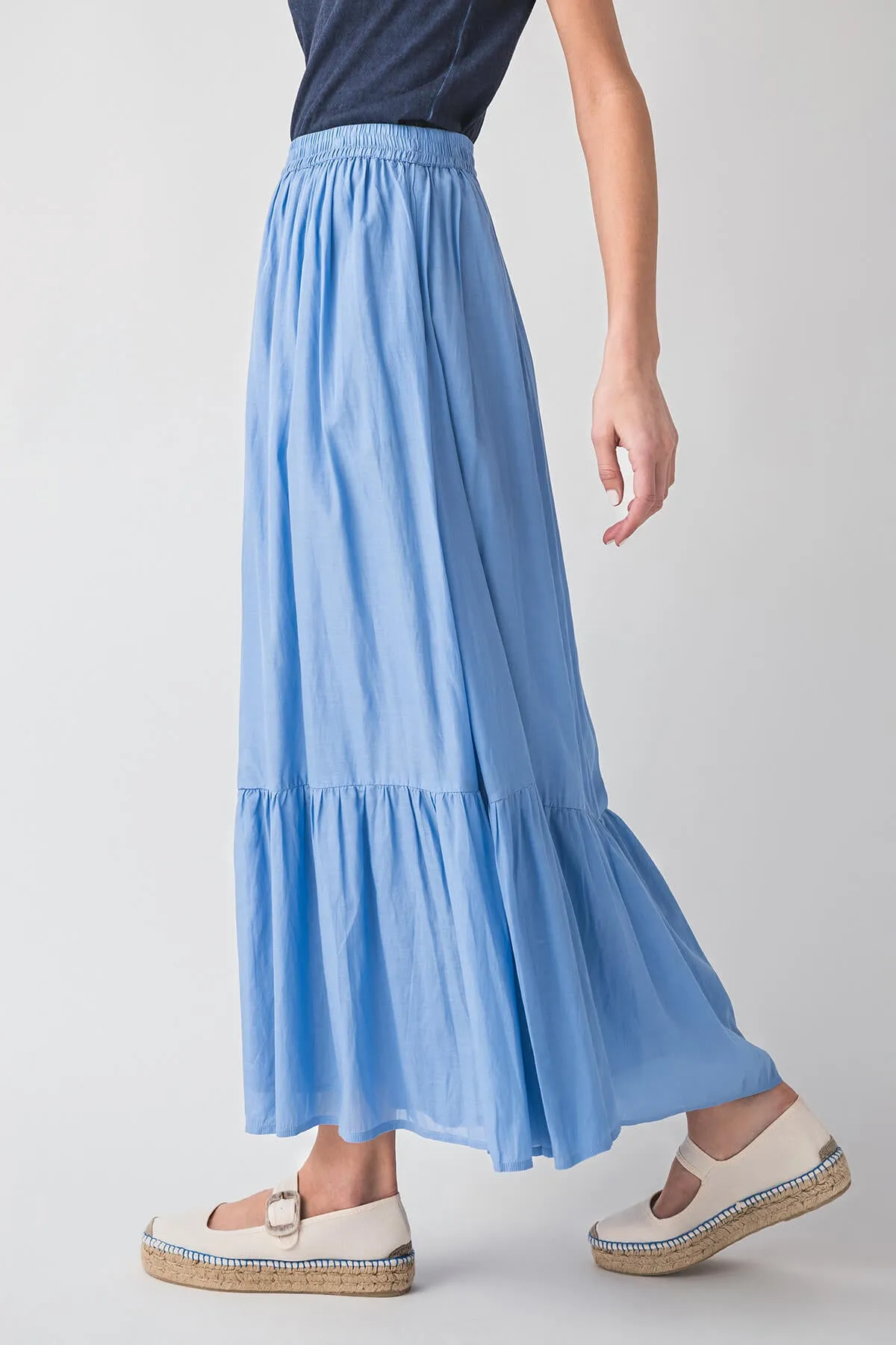 Elan Tiered Maxi Skirt