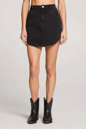 Elisia Mini Skirt In Black