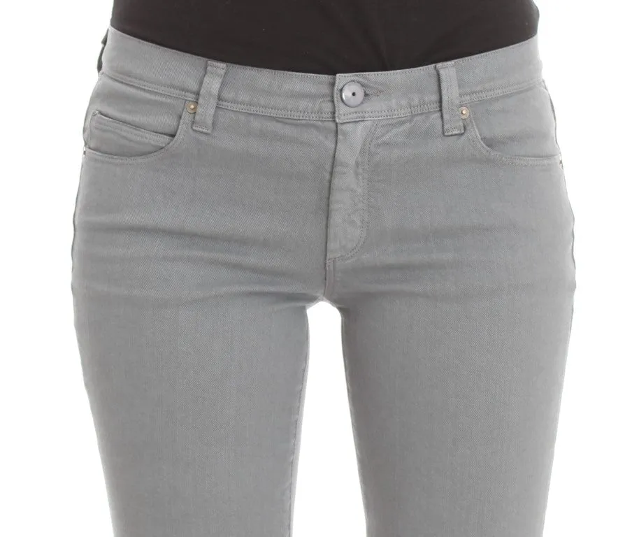 Ermanno Scervino  Cotton Blend Slim Fit Bootcut Women's Jeans