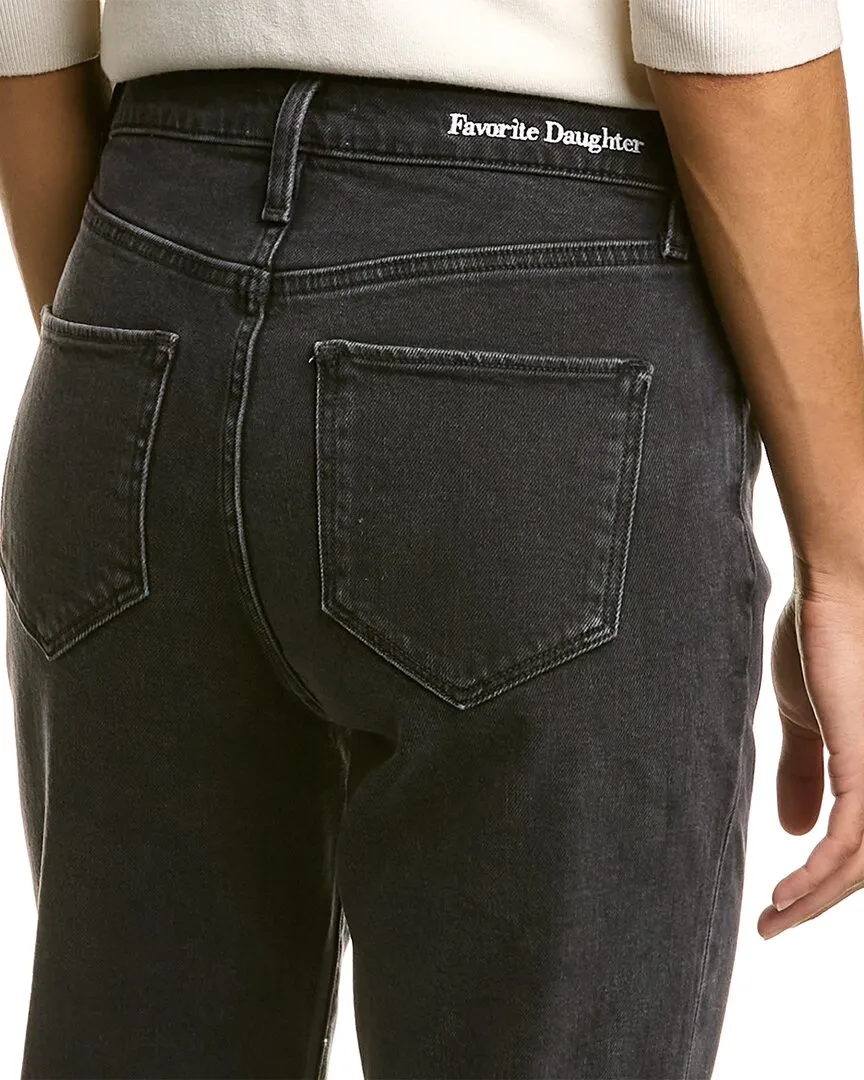 Favorite Daughter The Evelyn High-Rise Storm Slim Straight Jean