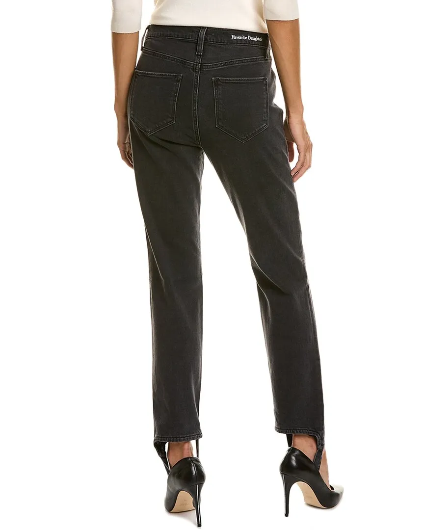 Favorite Daughter The Evelyn High-Rise Storm Slim Straight Jean