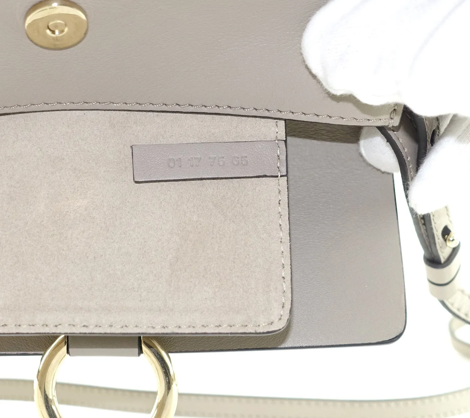 Faye Leather and Suede Mini Shoulder Bag Bags_Chloé