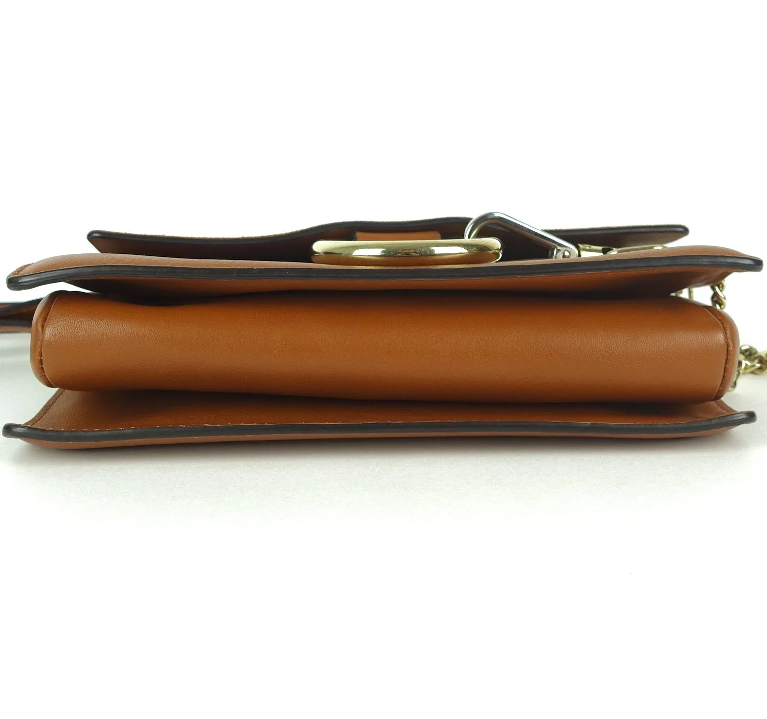 Faye Leather and Suede Small Shoulder Bag Bags_Chloé
