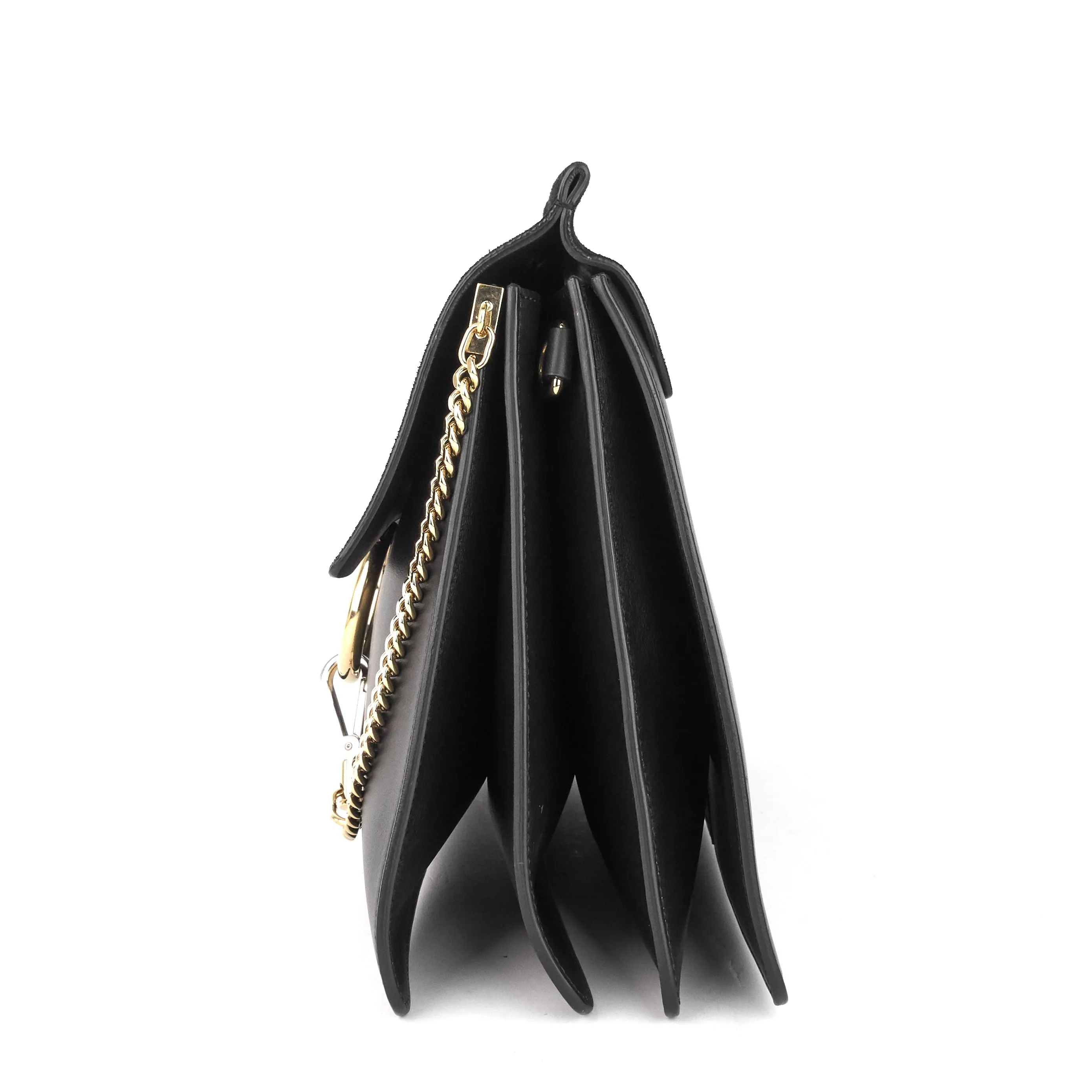 Faye Medium Suede and Leather Bag Bags_Chloé