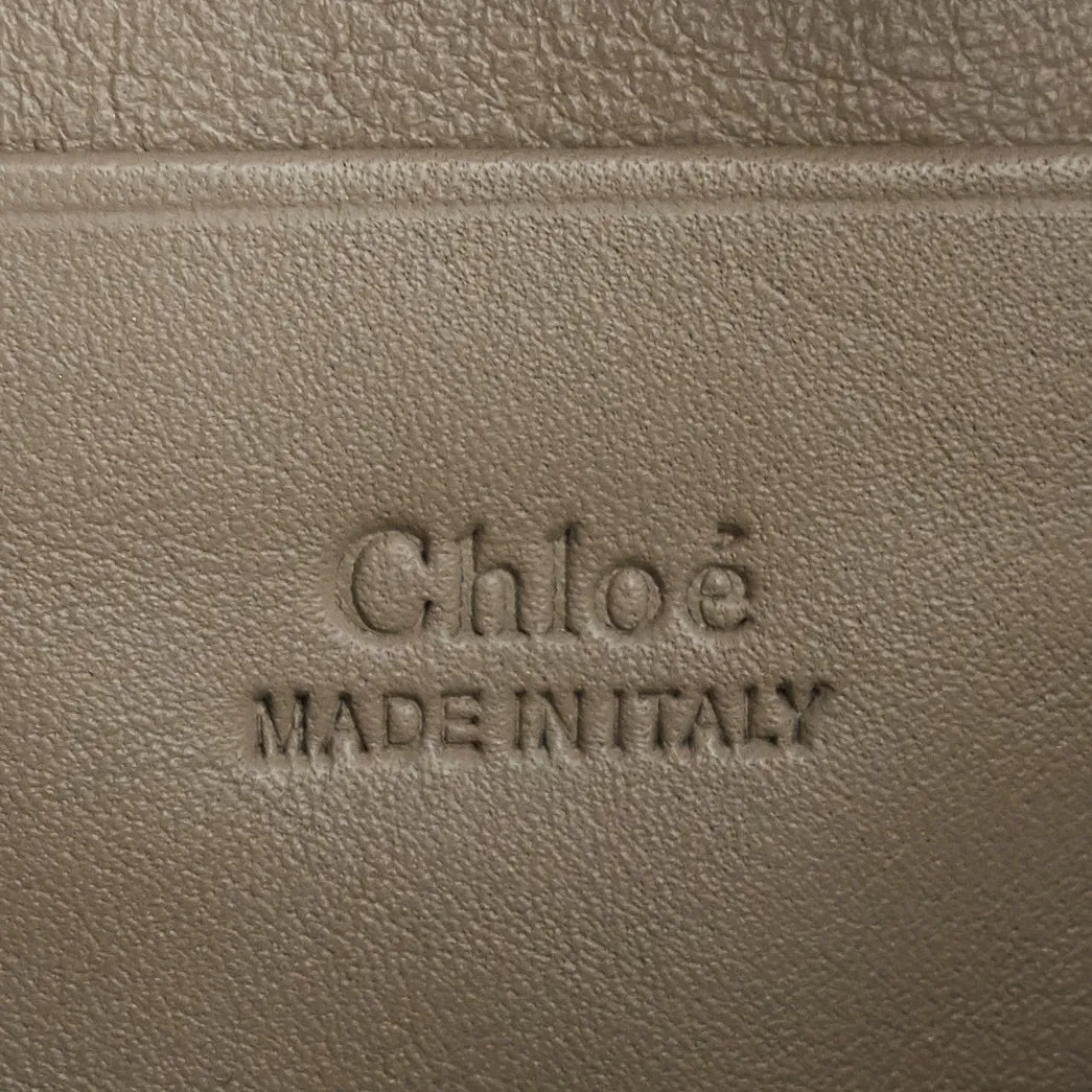 Faye Mini Leather and Suede Bag Bags_Chloé