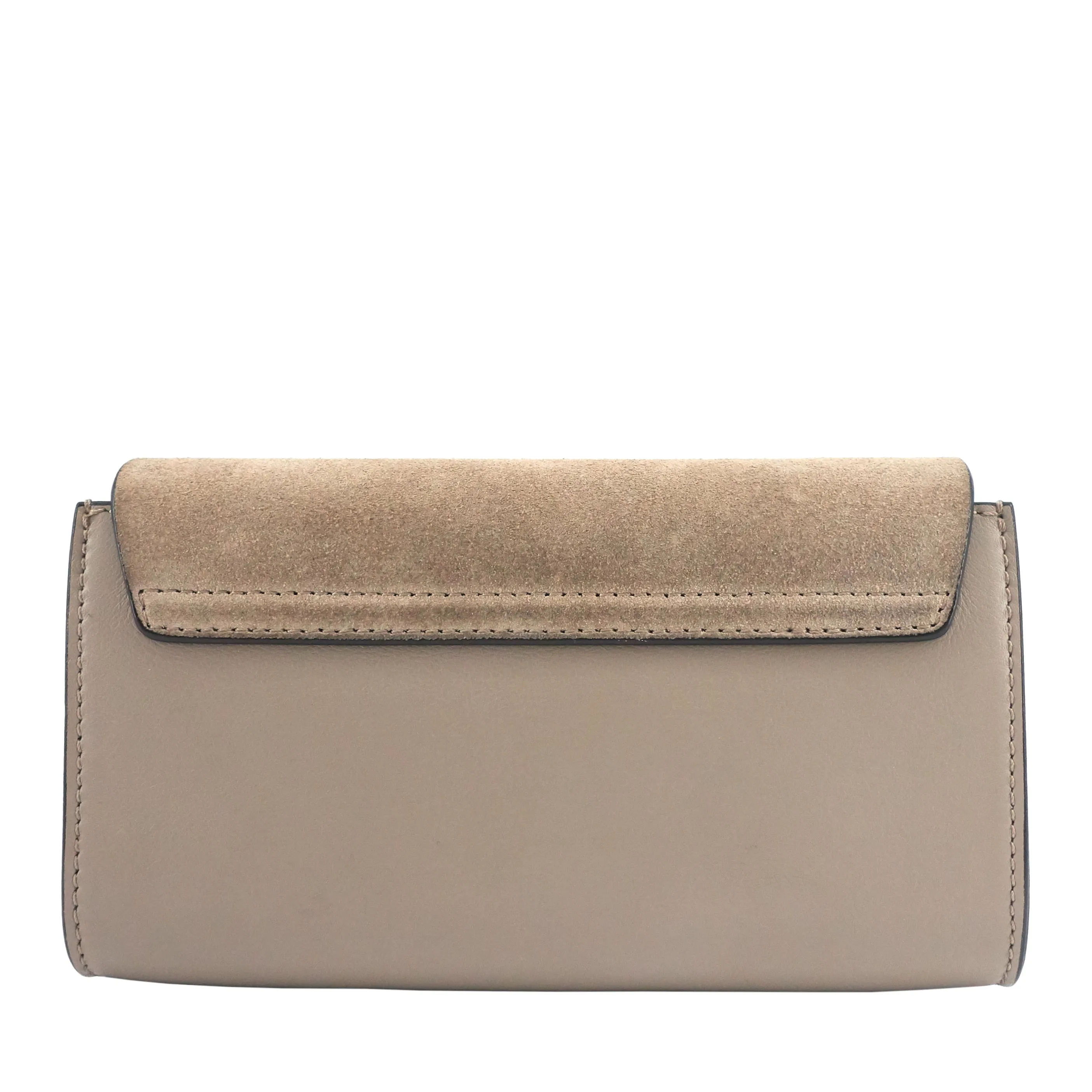 Faye Mini Leather and Suede Bag Bags_Chloé