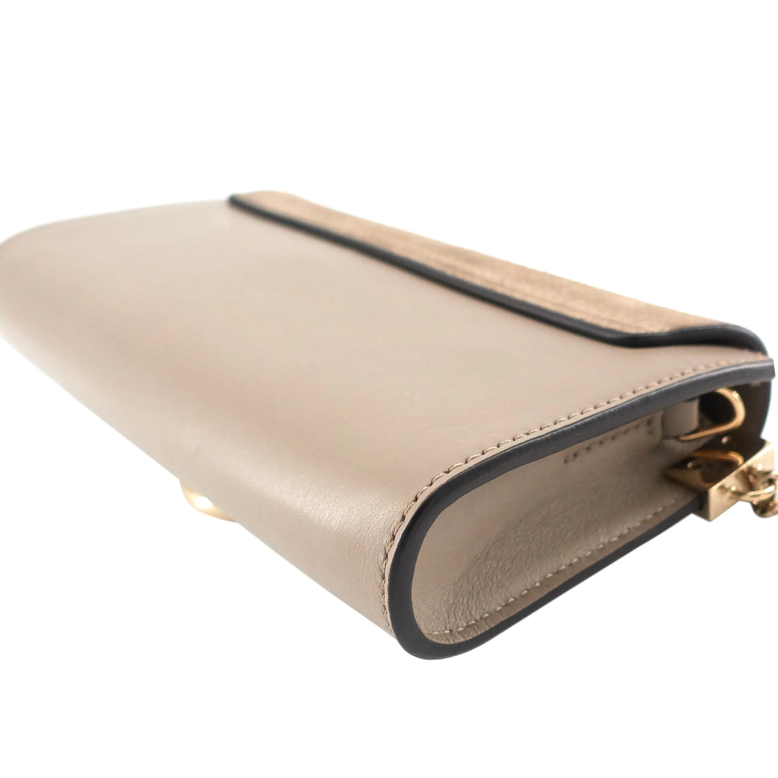 Faye Mini Leather and Suede Bag Bags_Chloé