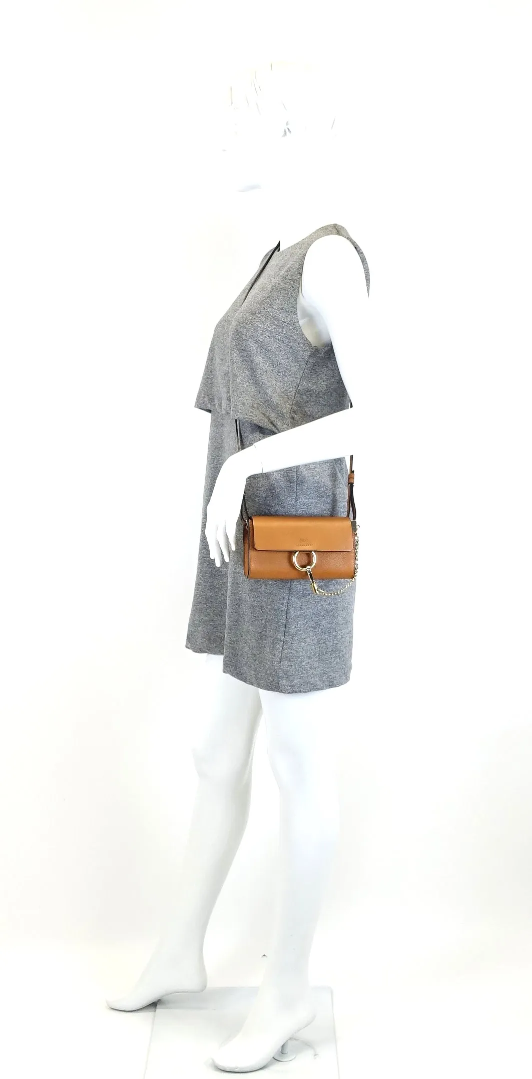 Faye Mini Leather Shoulder Bag Bags_Chloé