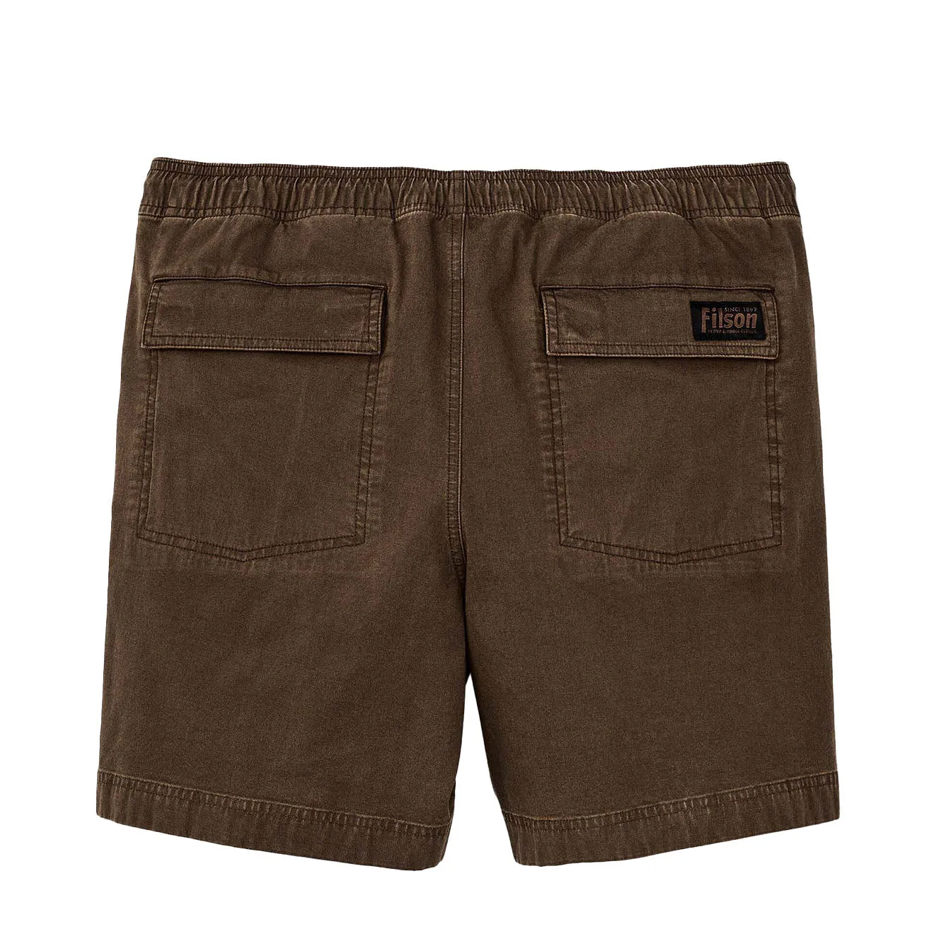Filson Granite Mountain Pull On Shorts Dark Earth