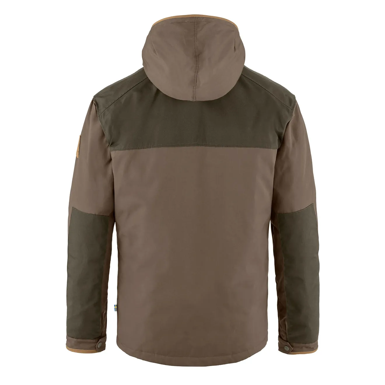 Fjallraven Greenland No. 1 Down Jacket Suede Brown / Dark Olive