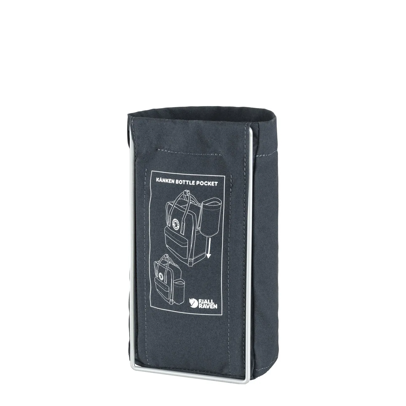 Fjallraven Kanken Bottle Pocket Navy Fjällräven Kånken Bags
