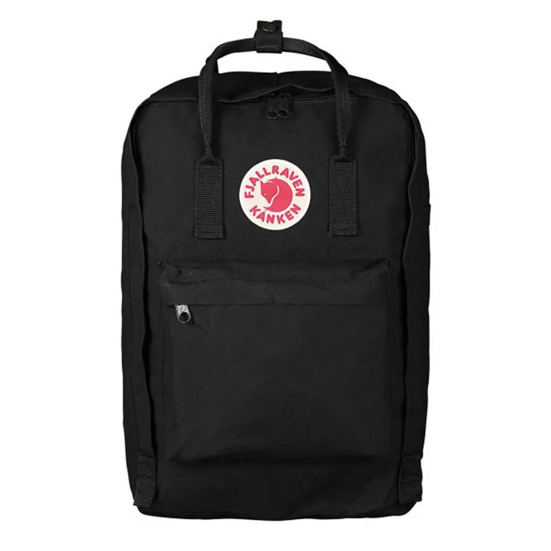 Fjallraven Kanken Laptop 17 Black Fjällräven Kånken Bags