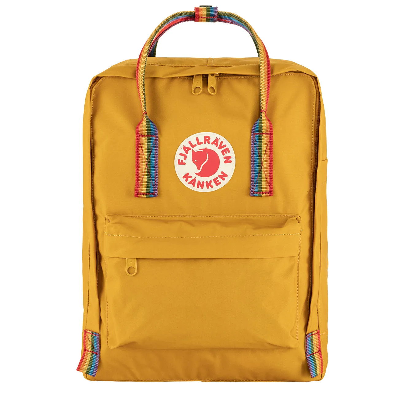 Fjallraven Kanken Rainbow Classic Backpack Ochre / Rainbow Bags Fjallraven Kanken Bags