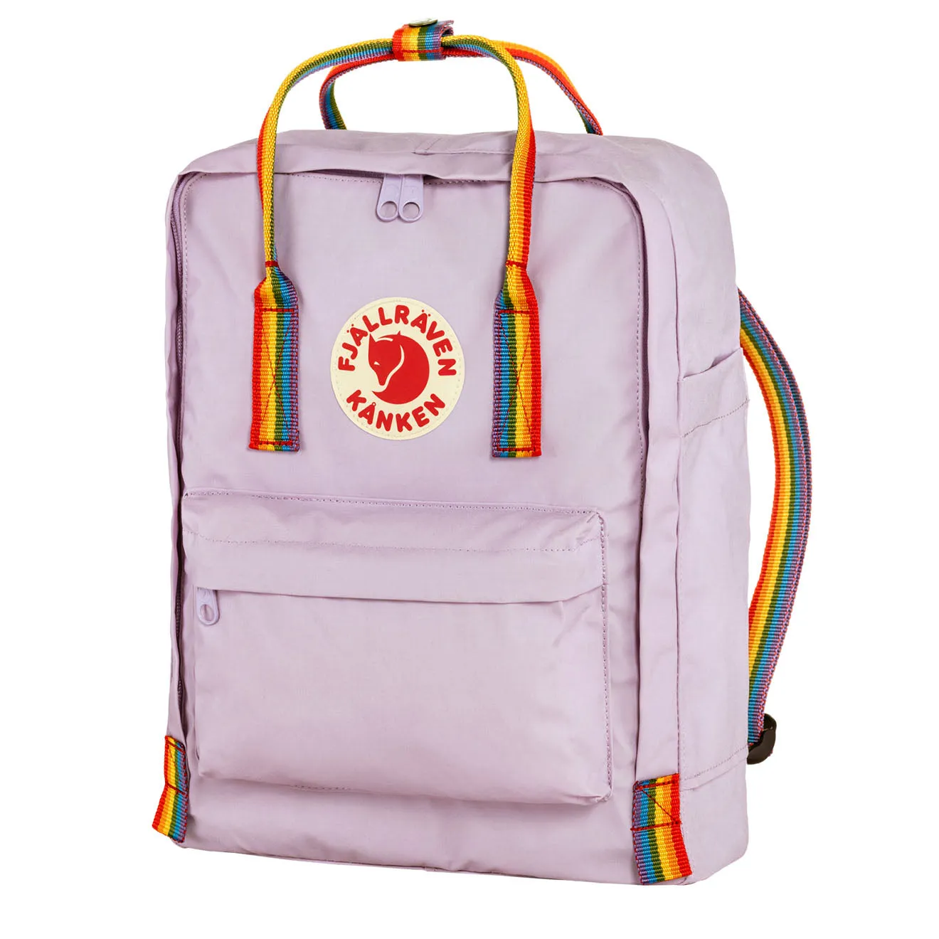 Fjallraven Kanken Rainbow Classic Backpack Pastel Lavender / Rainbow Bags Fjallraven Kanken Bags