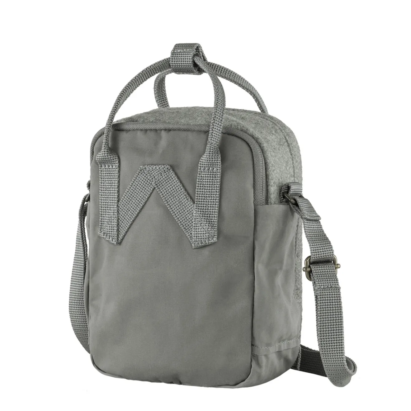 Fjallraven Kanken Re-Wool Sling Granite Grey Fjällräven Kånken Bags